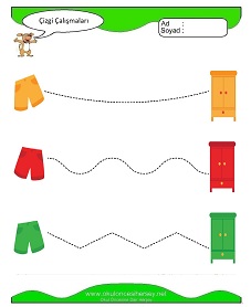 Çizgi Çalışma Sayfaları